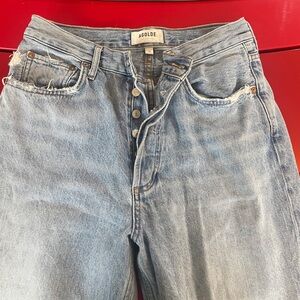 Agolde Blue Relaxed Jeans Versatile Style
